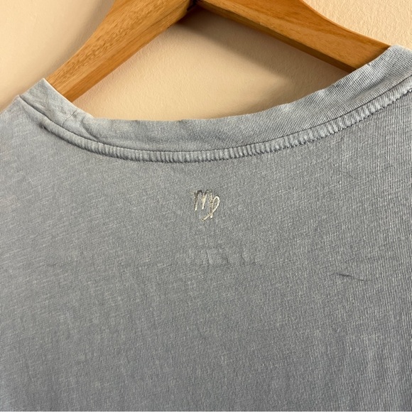 Aerie Blue Virgo Tee | Medium | Virgo Zodiac Graphic Shirt - Picture 5 of 5